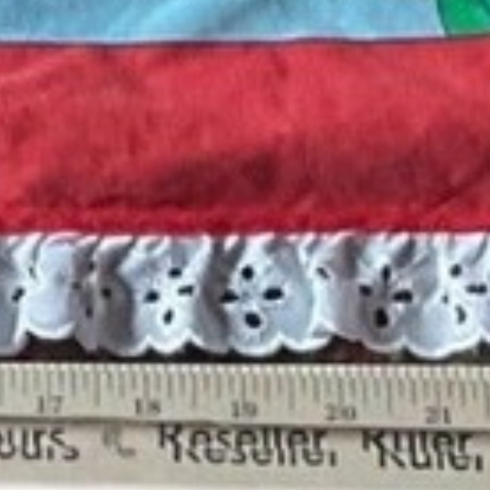 Border I am wanting for baby blanket.